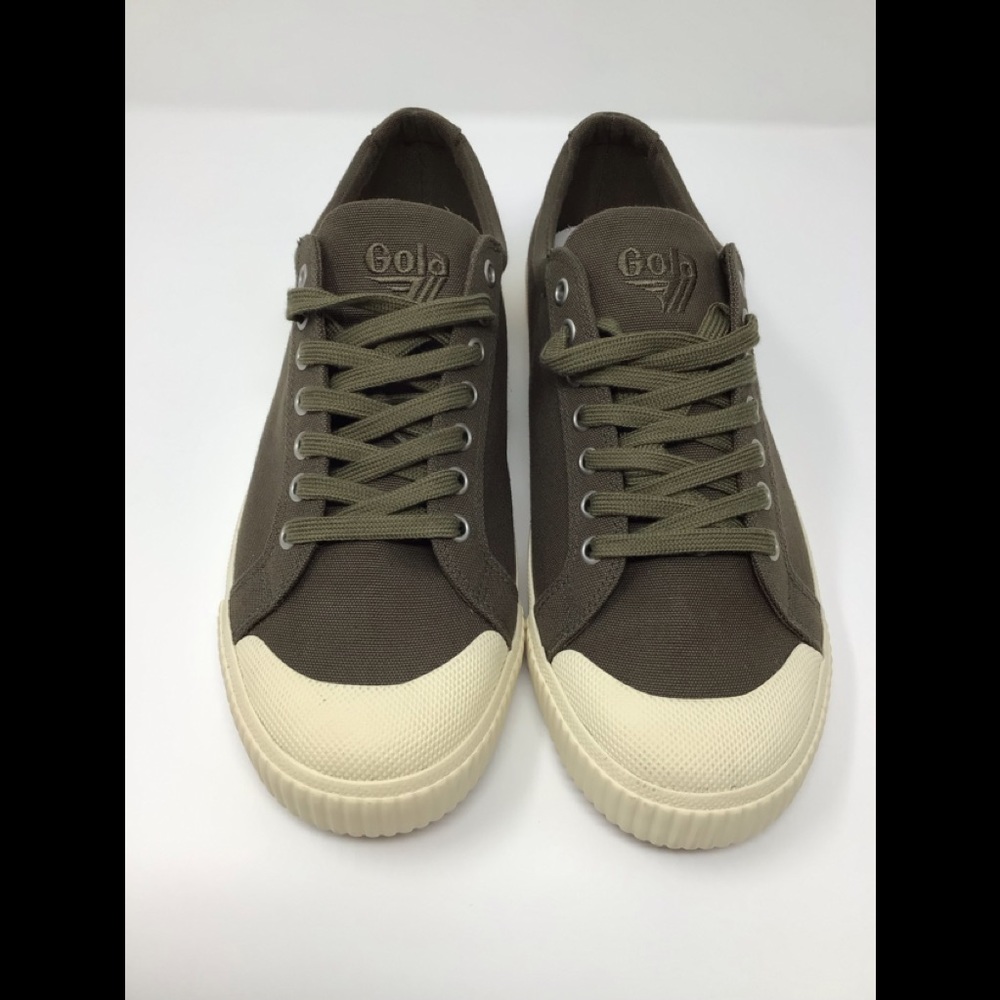 Gola green men’s lace up sneakers “Tiebreak”